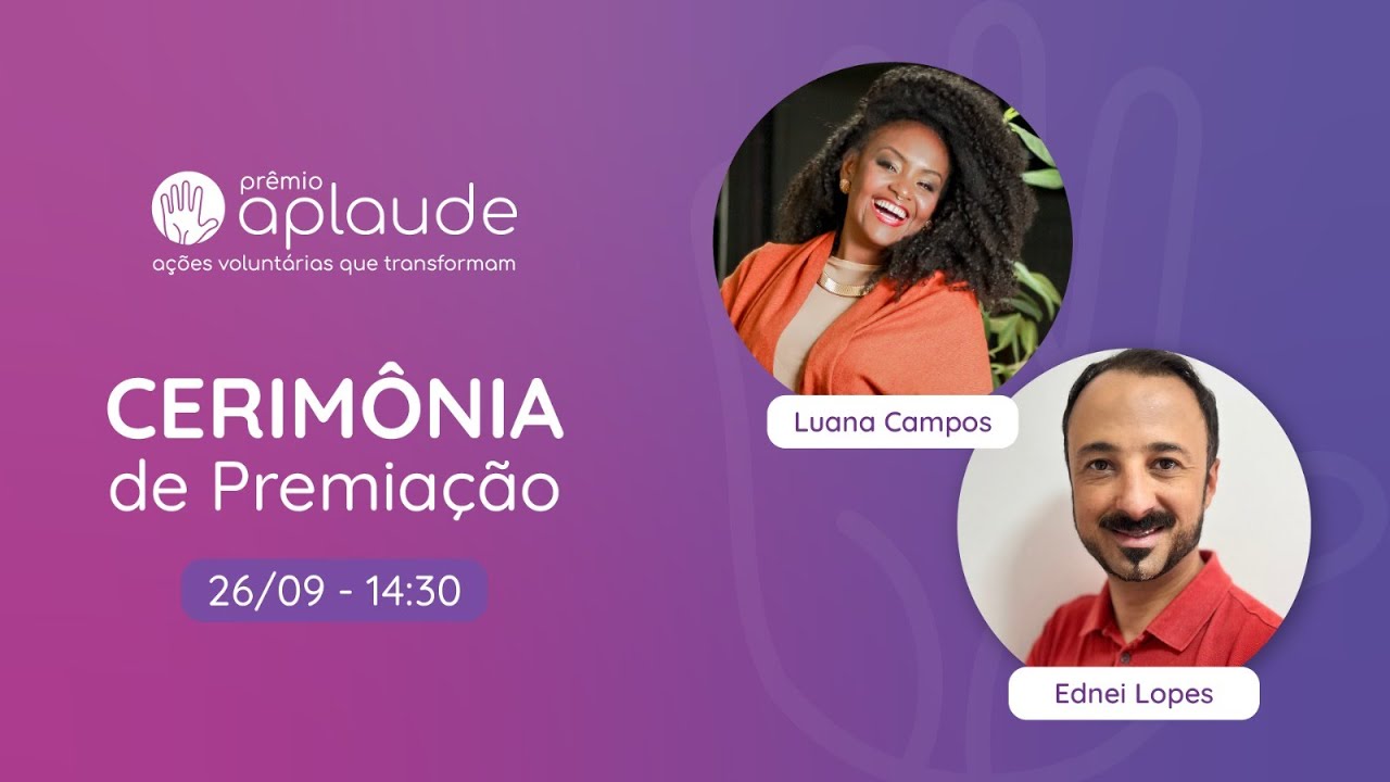 Cerimônia do Prêmio Aplaude 2024